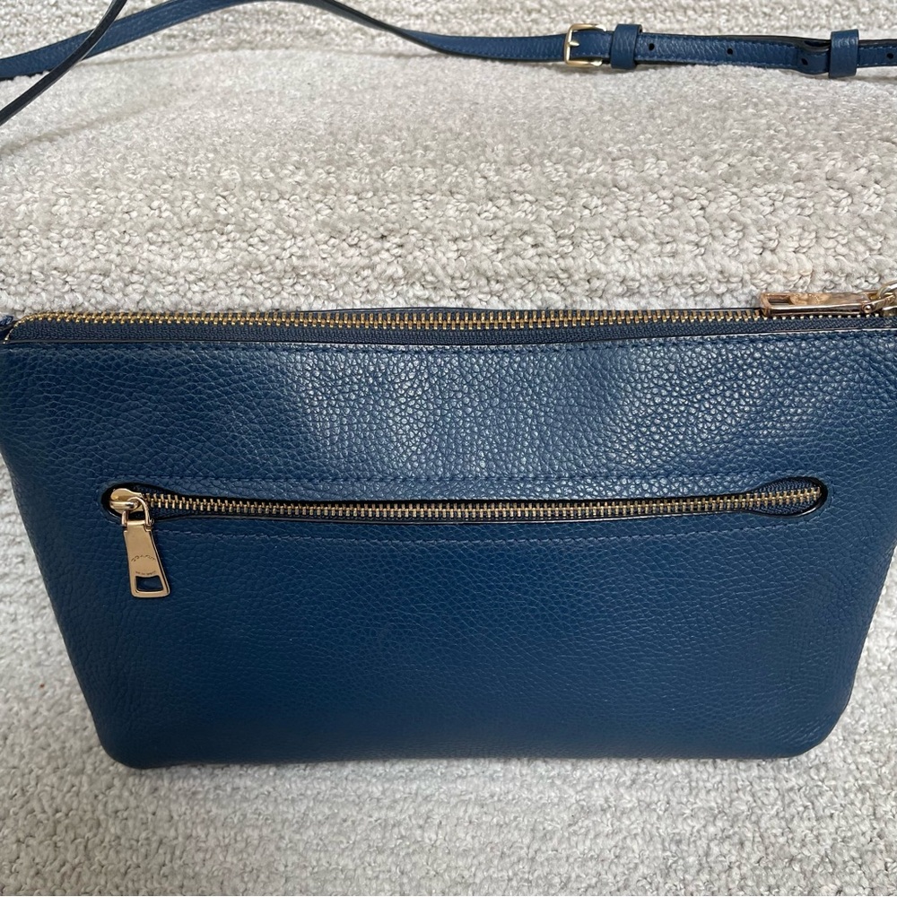 Coach Blue Leather Crossbody Bag - Picture 4 of 16